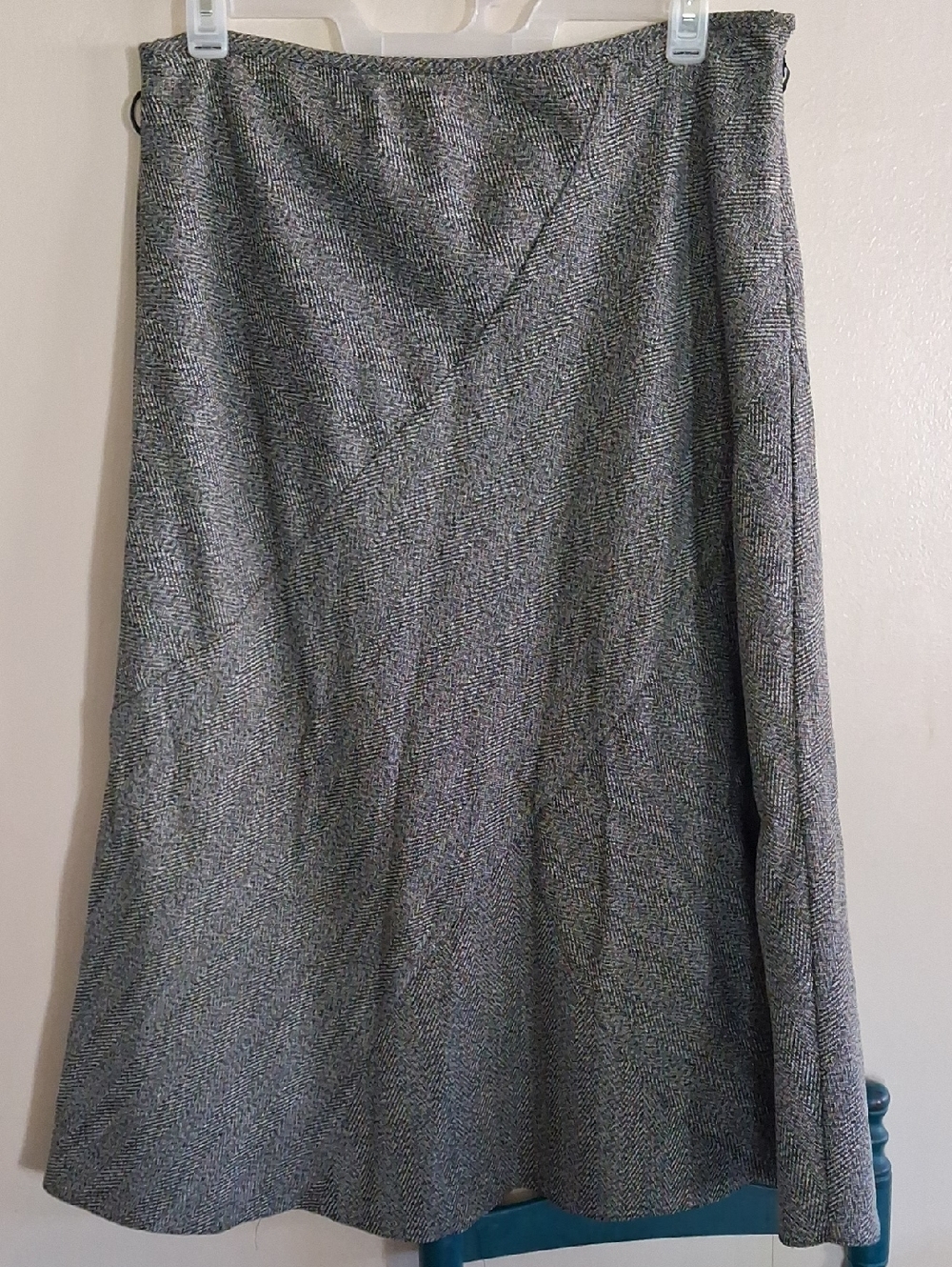 Classic Gray A-Line Skirt - Versatile Everyday Style